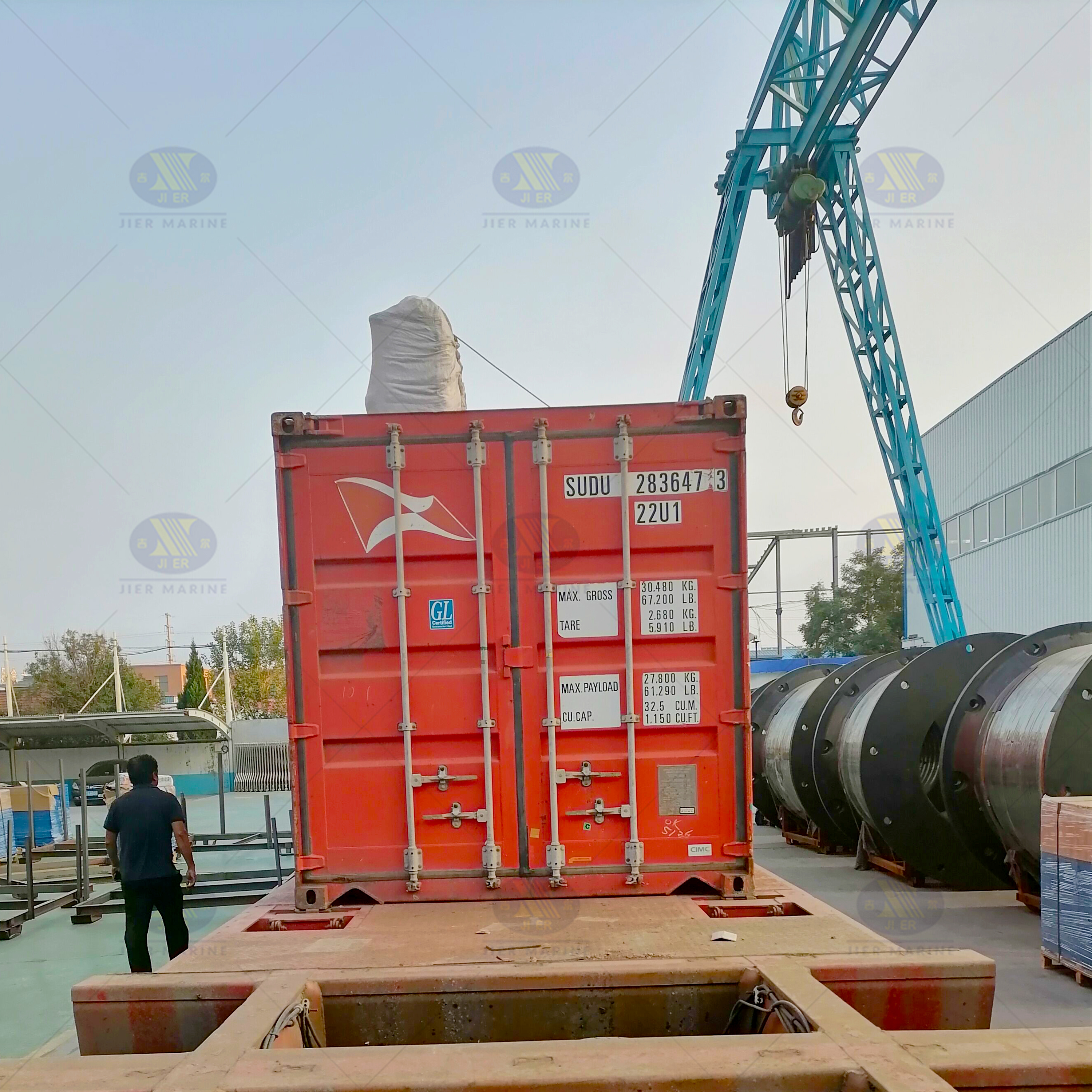 JIER Super Cell Fender Dipilih oleh Port of Charleston, AS (2)