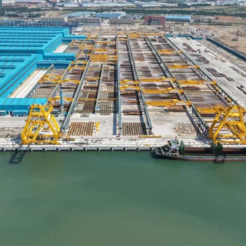 Jier Marine menyelesaikan Proyek Bollard untuk Dalian Hengli Heavy Industri